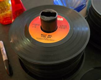 2nd stack of 45's from the 70's