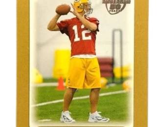 2005 48 of 50 Topps Gold ROOKIE 431 Aaron Rodgers prev ui