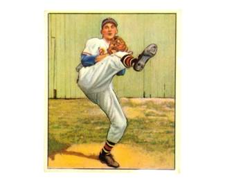 1950 Bowman 19 Warren Spahn