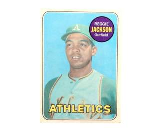 1969 Topps 260 Reggie Jackson ROOKIE