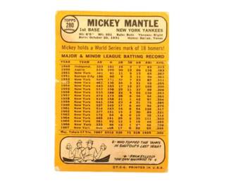 1968 Mickey Mantle
