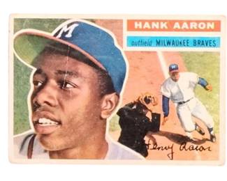 1956 Topps 31 Hank Aaron