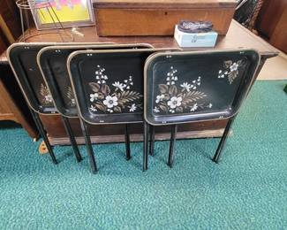 Mid-Century Modern TV Trays!