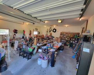Garage is packed full!!