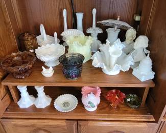 Some Fenton glass items!