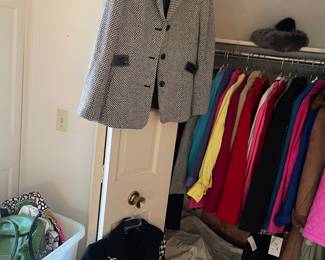 Women’s clothing, shoes, accessories, purses 