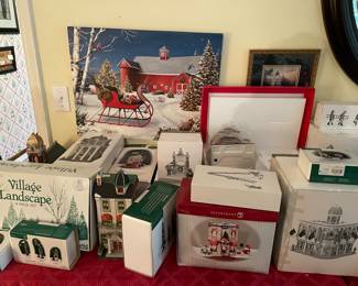 Lots of Department 56 villages and accessories!