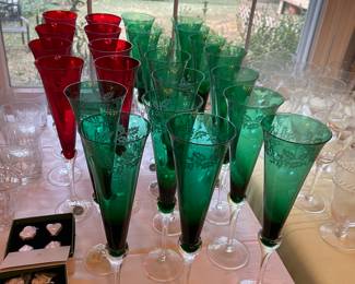 Lenox Holiday glasses