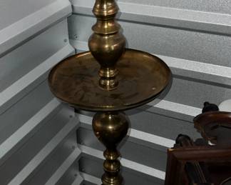 Floor brass candlestick $200