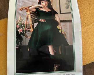 Catherine Mather's 'Justine' Porcelain Doll from The Hamilton Collection $75