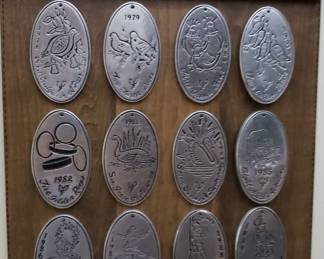 Wilton 12 Days Ornament Set 1978-1989