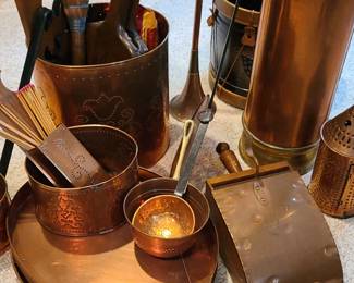 Assorted Copper Home Accents