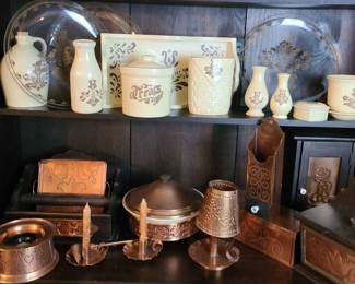 Pfaltzgraff Copper Punched collectibles 