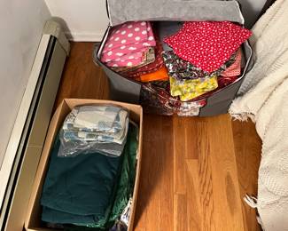 more clothing and fabric
