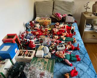 Vintage Christmas decorations