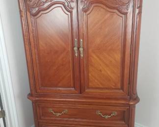 Thomasville Armoire with Shelves
