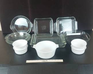 Vintage PYREX, Anchor, Corningware Baking Collection