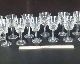 Lismore by Waterford Crystal Set Of 12 6oz.