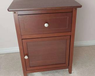 Nightstand Cherry Finish