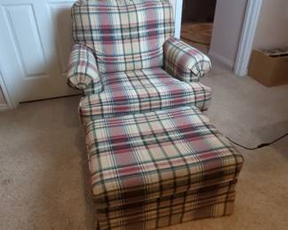 Lounge Chair Plaid