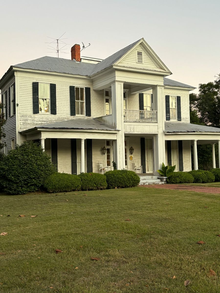 Home is for sale, ask any of our estate sale staff for the realtor's information.