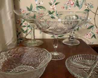 Cut and Pressed Glass