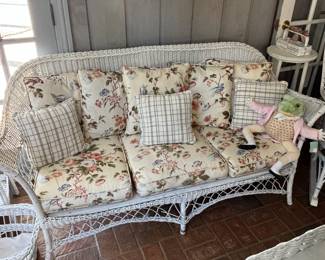 Wicker Sofa