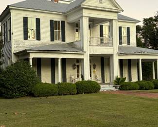 Home is for sale, ask any of our estate sale staff for the realtor's information.