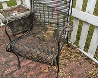 Iron Garden Chair