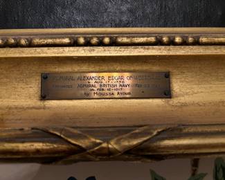 Plaque on Painting by Ayoub