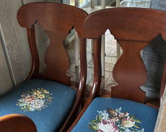 Set of 6 Empire Style Chairs by Henkels