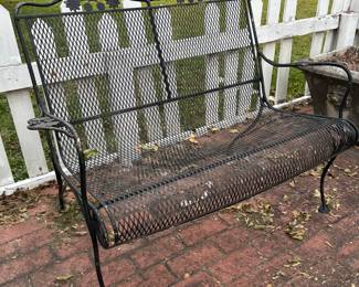 Iron Garden Bench