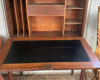 Detail of Plantation Desk Open