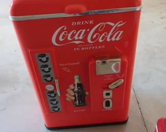 coke cooler-  can  put  ice  in  it
