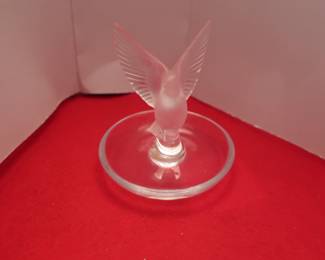 Lalique    trinket   holder