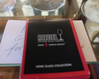 glassware  by Riedel