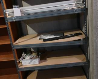 metal shelf