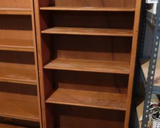 wood shelving