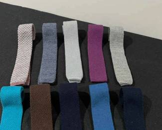 10 Knit Neck Ties
