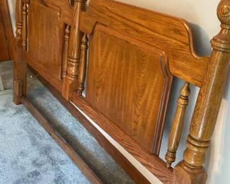 Lea Furniture King Headboard With Bed Rails
