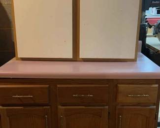 Cabinets Upper And Lower With Countertop