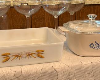 Fire King, Corning, Vintage Pyrex 