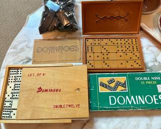 Vintage Dominoes, Butterscotch, Sets 