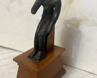 Egyptian 600-300 BC Bronze God Horus/Hipocrates 