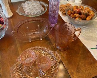 Pink Depression Glass