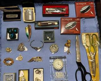 Knives, Jewelry, Scissors