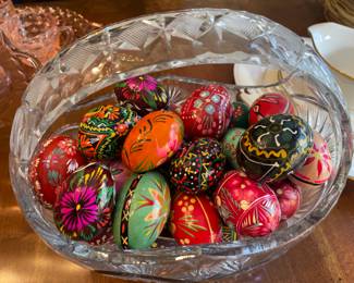 Wooden Polish Eggs