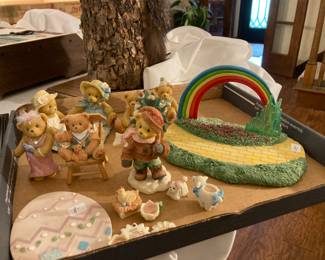 large collection of Cherished figurines