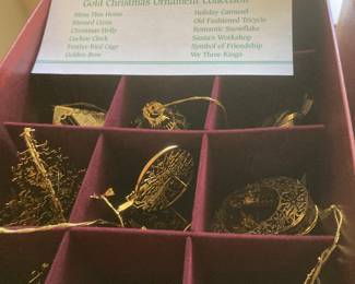 large collection of CHRISTMAS ORNAMENTS