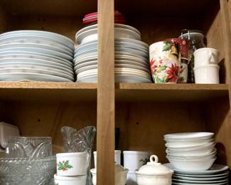 dishes glassware